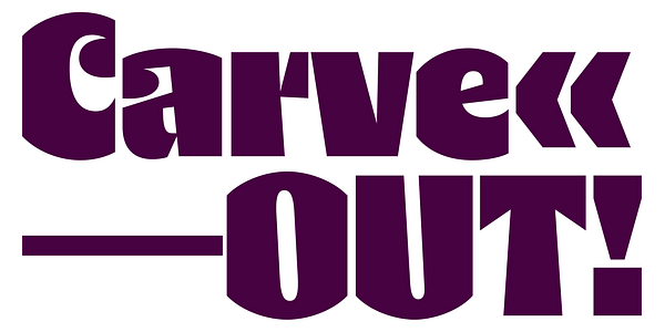 Card displaying RL Folklor typeface in various styles