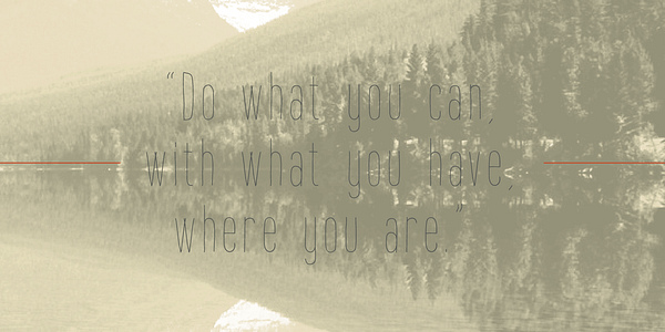 Card displaying Montana typeface in various styles