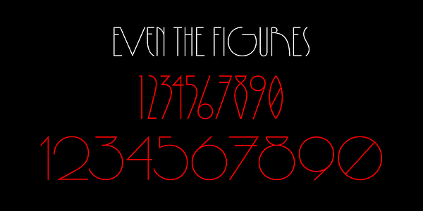 Card displaying Babylon Nouveau typeface in various styles