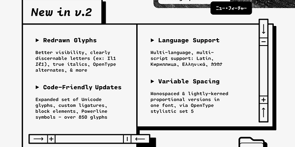 Card displaying Cartograph CF typeface in various styles