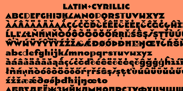 Card displaying Pilar typeface in various styles
