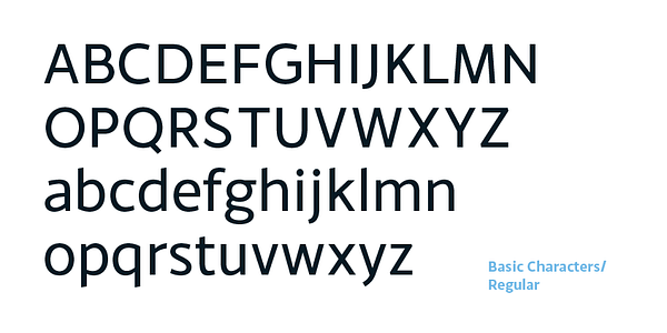 Card displaying Monsal Gothic typeface in various styles