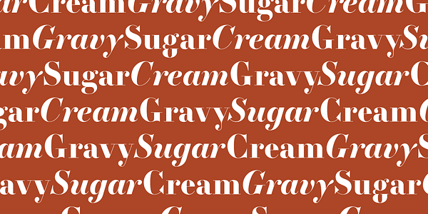 Card displaying Essonnes typeface in various styles