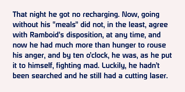 Card displaying Domyouji typeface in various styles