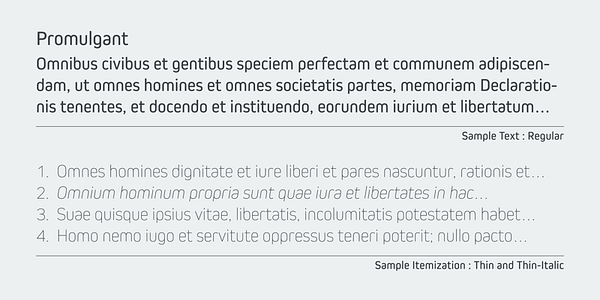 Card displaying Kiro typeface in various styles