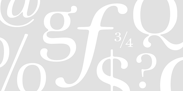 Card displaying ITC Zapf International typeface in various styles