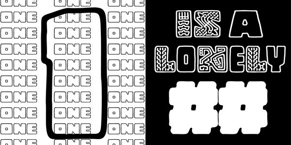 Card displaying Copal typeface in various styles