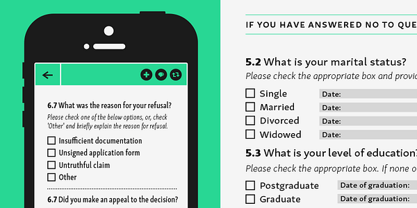 Card displaying Skolar Sans typeface in various styles
