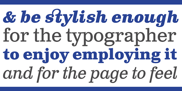 Card displaying Clarendon Text typeface in various styles