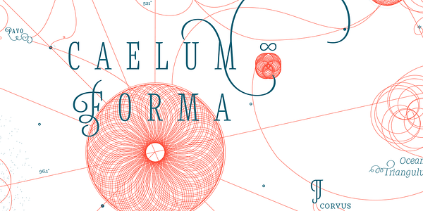 Card displaying Mala typeface in various styles