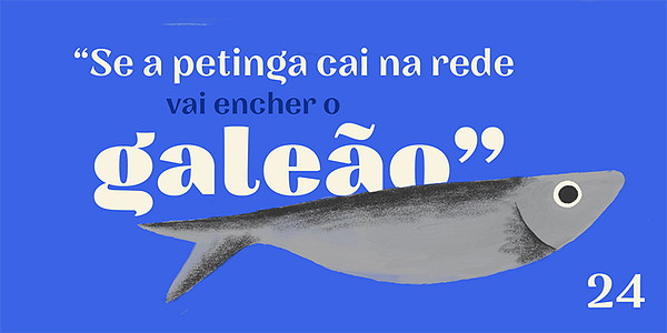 Card displaying Nazare typeface in various styles
