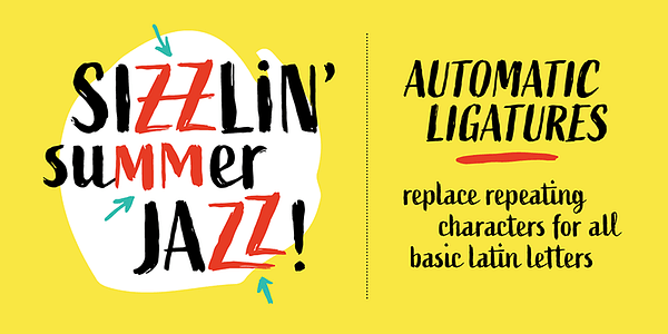 Card displaying Active typeface in various styles