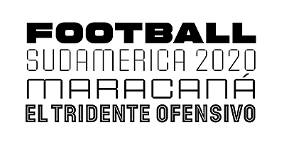 Card displaying Sporty Pro typeface in various styles