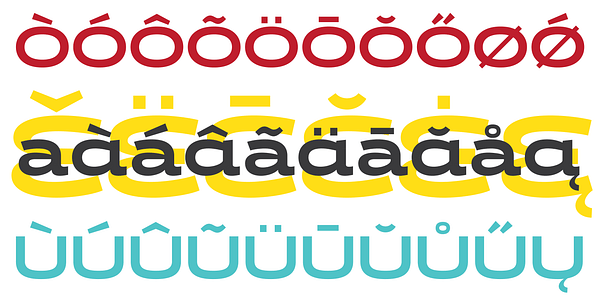 Card displaying Halogen Slab typeface in various styles