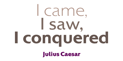 Card displaying Colosseum typeface in various styles