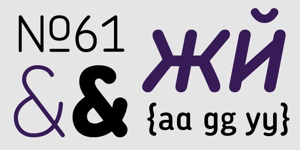 Card displaying Chevin Pro typeface in various styles