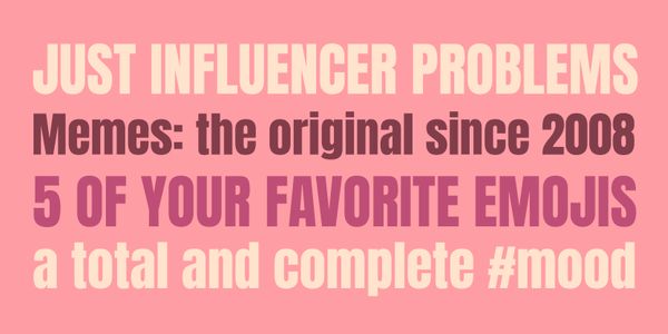 Card displaying Anton typeface in various styles