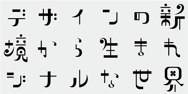 Card displaying AB Andante typeface in various styles