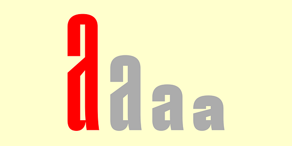 Card displaying Pressio X-Compressed typeface in various styles