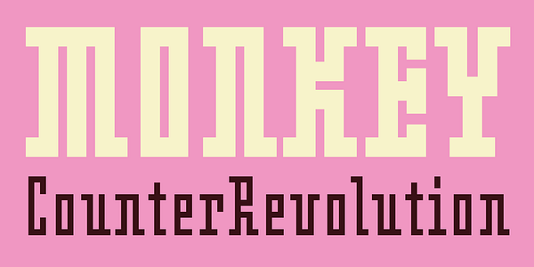 Card displaying Oblong typeface in various styles