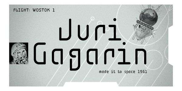 Card displaying BD Jupiter typeface in various styles