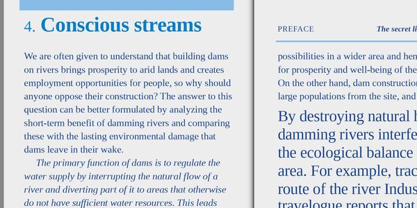 Card displaying Liberation Serif typeface in various styles