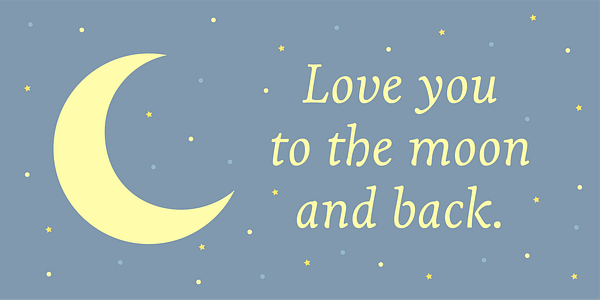 Card displaying Livory typeface in various styles