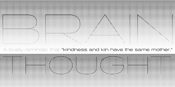 Card displaying Halogen Slab typeface in various styles