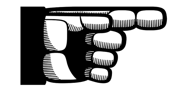 Card displaying Manicotti typeface in various styles