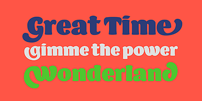 Card displaying Barricada typeface in various styles