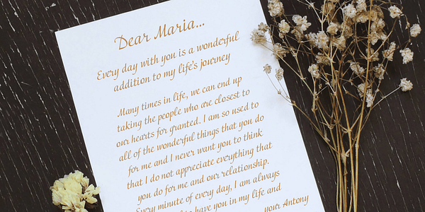 Card displaying Adventure typeface in various styles