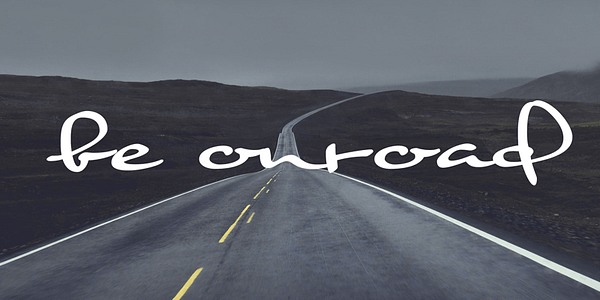 Card displaying Nothing typeface in various styles