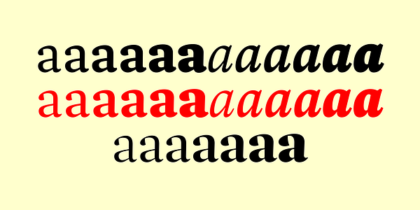 Card displaying Dashiell Bright typeface in various styles