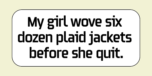 Card displaying Magion typeface in various styles