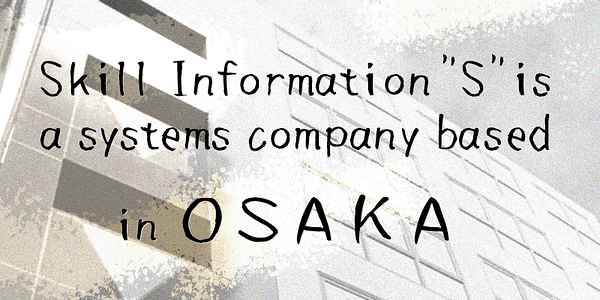 Card displaying SicFude-Makase typeface in various styles