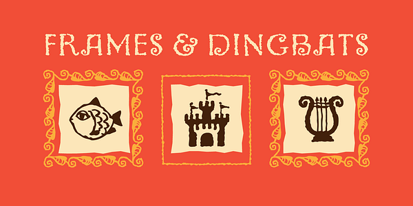 Card displaying MVB Greymantle typeface in various styles