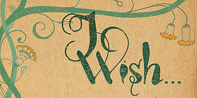 Card displaying Lady Dodo typeface in various styles