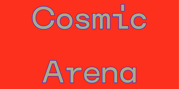 Card displaying Ouma Latin Variable typeface in various styles