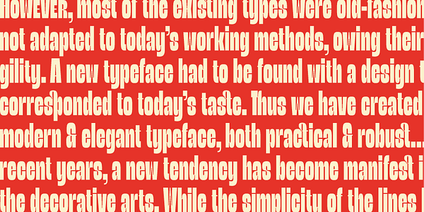 Card displaying Astronef Super typeface in various styles