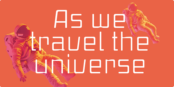 Card displaying Discovery typeface in various styles