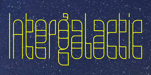 Card displaying Megabase typeface in various styles