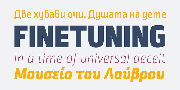 Card displaying Ropa Sans typeface in various styles