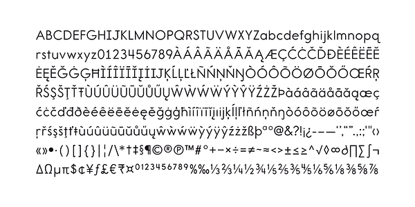 Card displaying Report School typeface in various styles