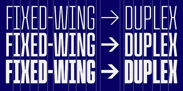 Card displaying CoFo Peshka Variable typeface in various styles