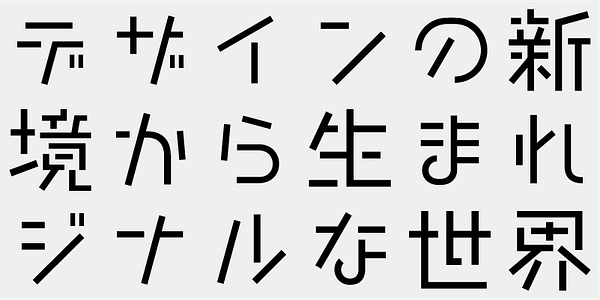 Card displaying AB NeoStencil typeface in various styles