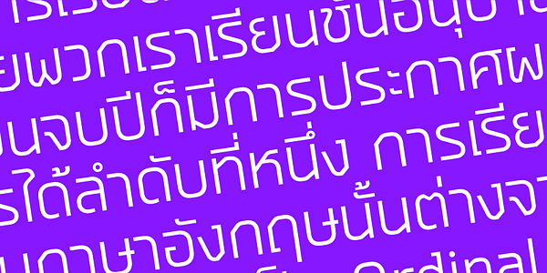 Card displaying Nubb typeface in various styles