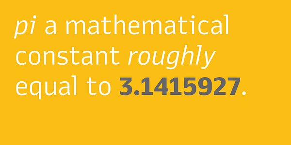 Card displaying Queue typeface in various styles