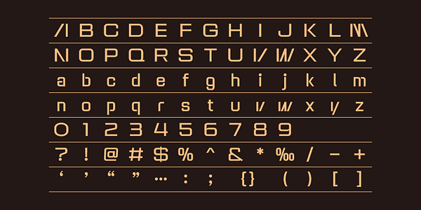 Card displaying DS ggorgap typeface in various styles