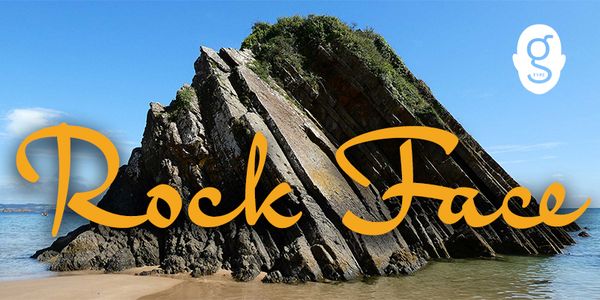 Card displaying Goskar Variable typeface in various styles