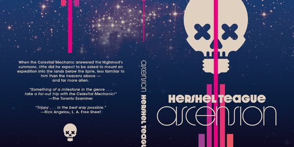 Card displaying Dazzle Unicase typeface in various styles